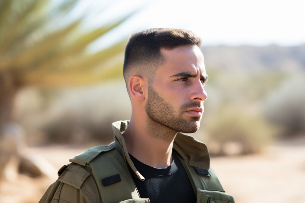 Midjourney-Symbolbild: Israelischer Soldat.
